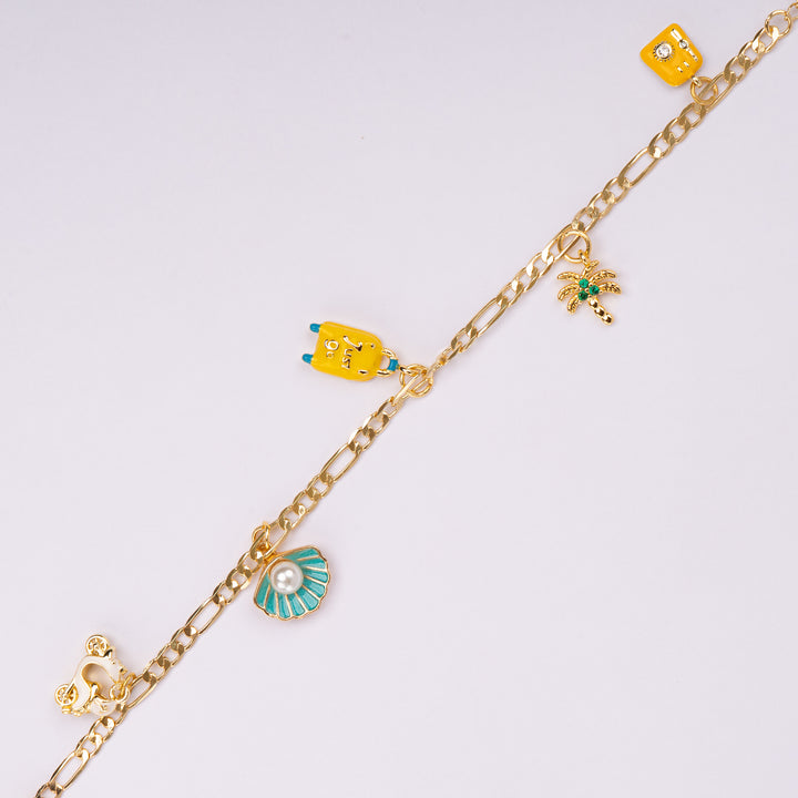 Vacay Season Charm Bracelet
