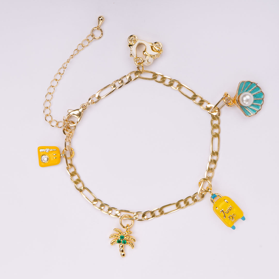 Vacay Season Charm Bracelet
