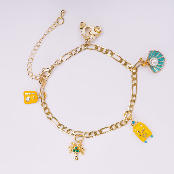 Vacay Season Charm Bracelet