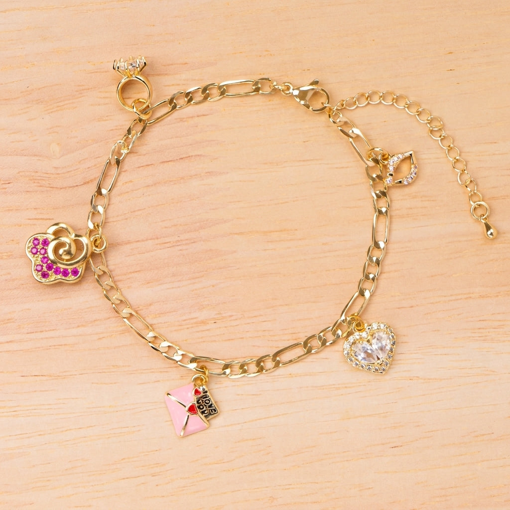 Lover Girl Charm Bracelet