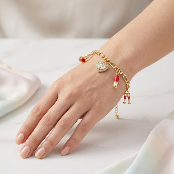 Afterparty Angel Charm Bracelet