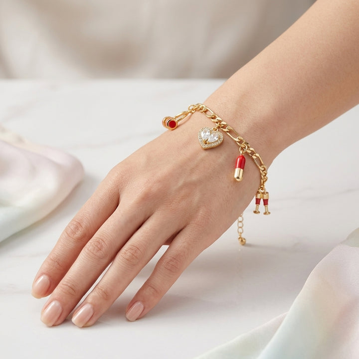 Afterparty Angel Charm Bracelet