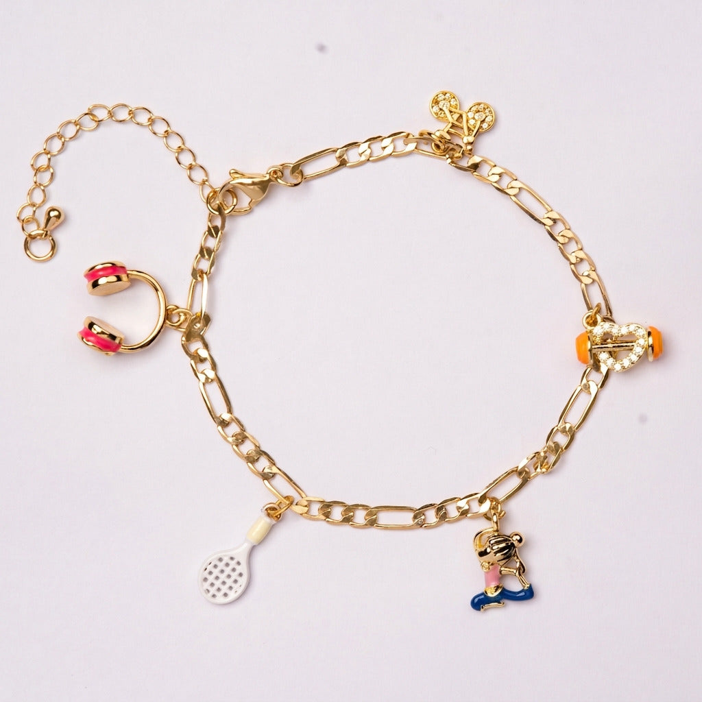 Health Freak Charm Bracelet