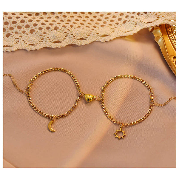 Like Sun And Moon Couples Bracelet
