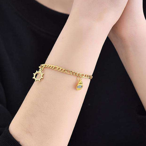 Like Sun And Moon Couples Bracelet