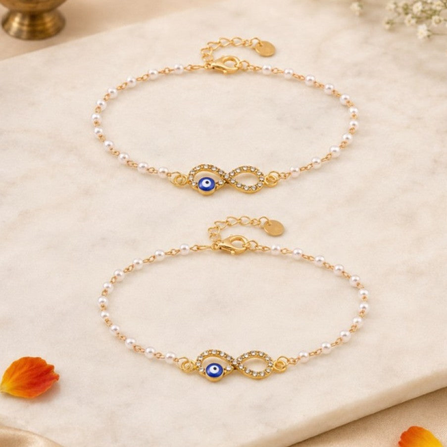 Handcrafted Eternal Bond Rakhi for Brother - Pack of 2