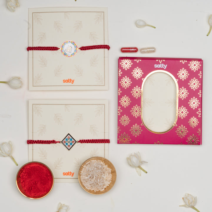 Heriatge Hues and Bro Code Rakhi for Bhaiya