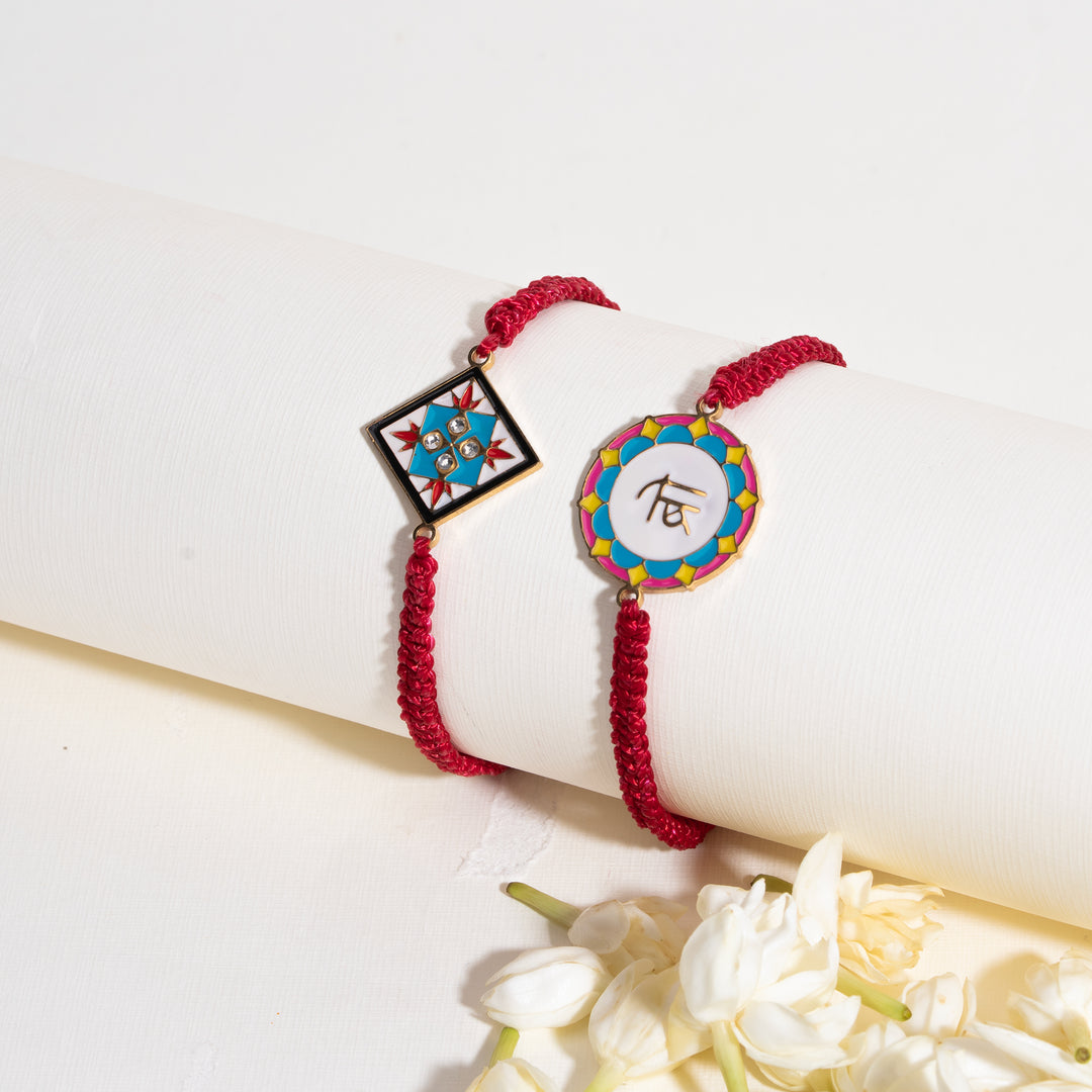 Heriatge Hues and Bro Code Rakhi for Bhaiya