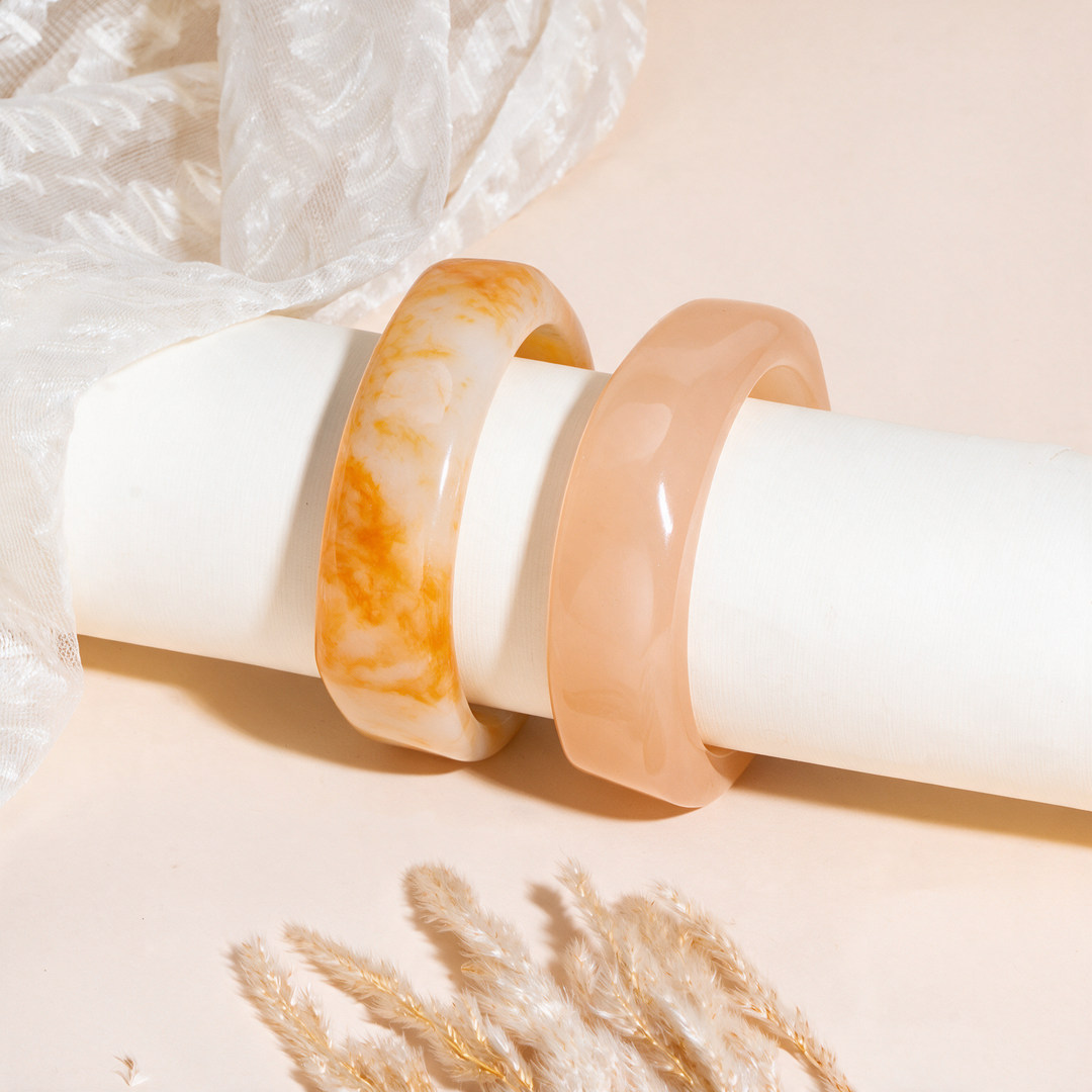 Honey Mist Pack of 2 Bangle Set