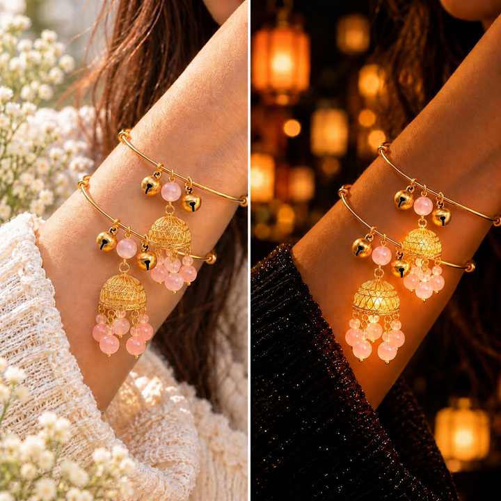 Set of 2 Lantern Bloom Bracelet