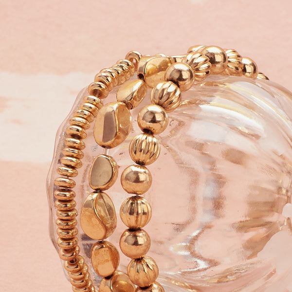 Bold & Brilliant Set of 3 Bracelet