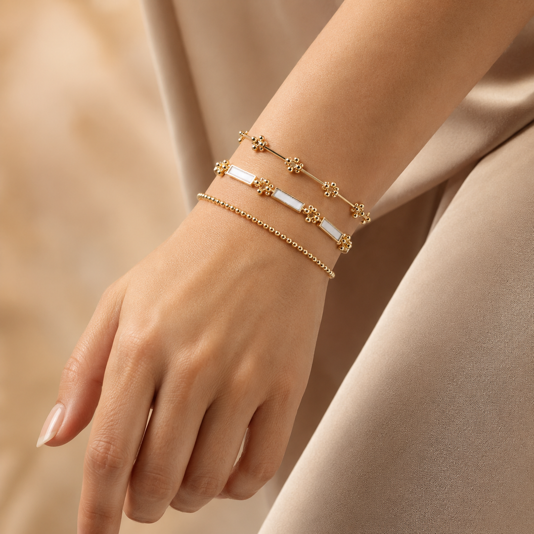 Lustre Layers Bracelet Set