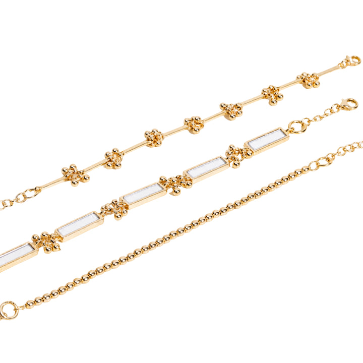 Lustre Layers Bracelet Set