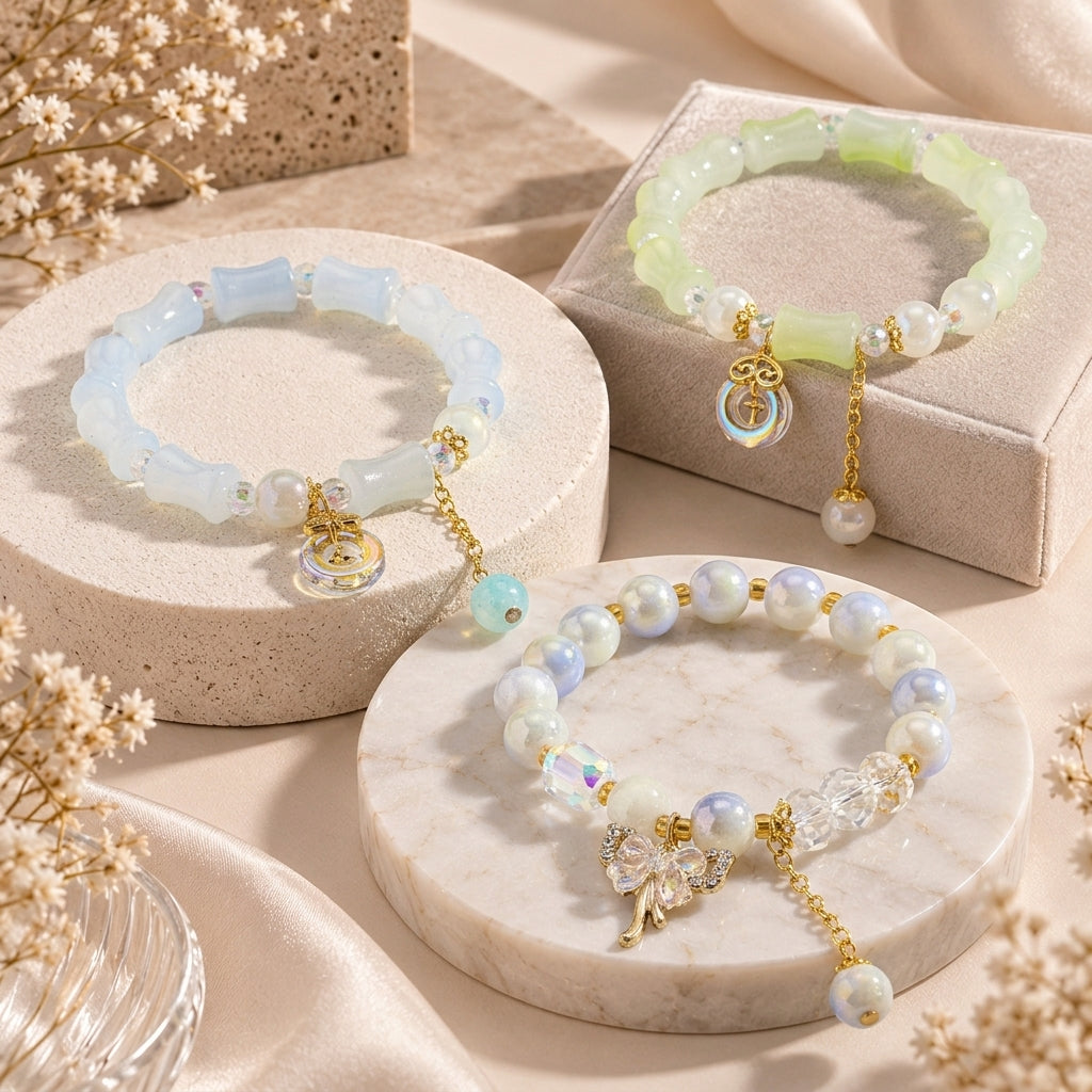 Ocean Energy Bracelet Stack