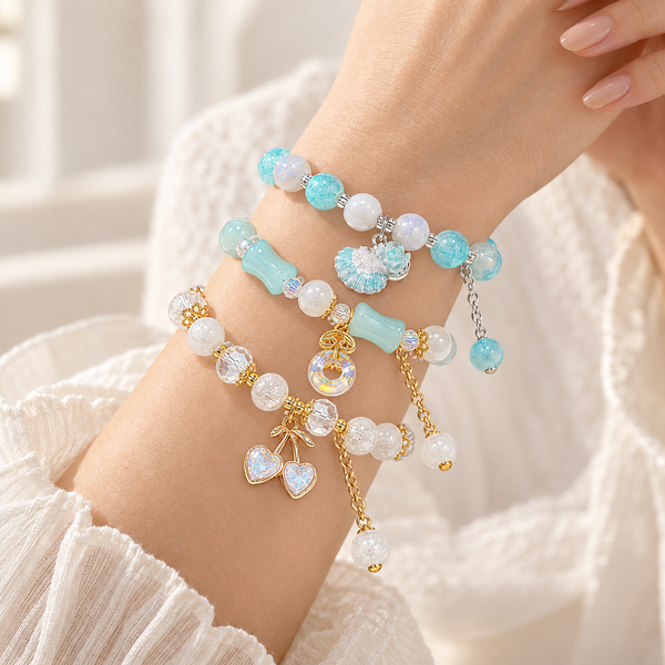 Mermaidcore Bracelet Stack