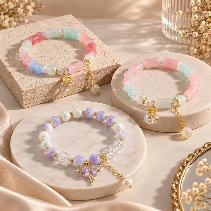 Pastel Party Bracelet Stack