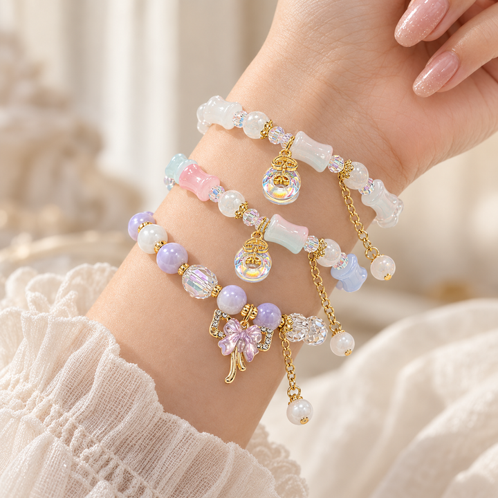Pastel Party Bracelet Stack