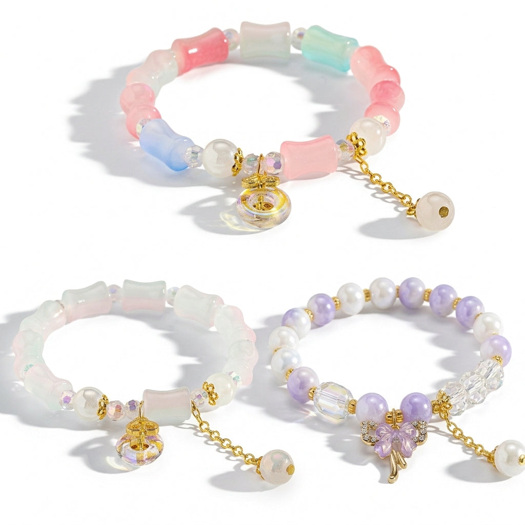 Pastel Party Bracelet Stack