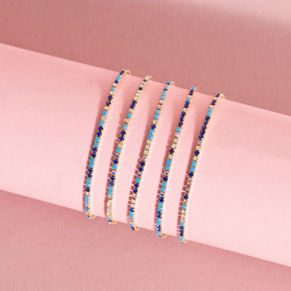 Bloom Bling Stretchable Bands (Set of 5)