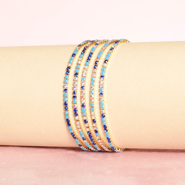 Bloom Bling Stretchable Bands (Set of 5)