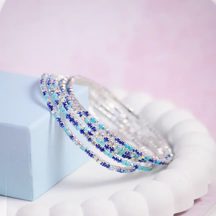 Bloom Bling Stretchable Bands (Set of 5) - Salty Accessories