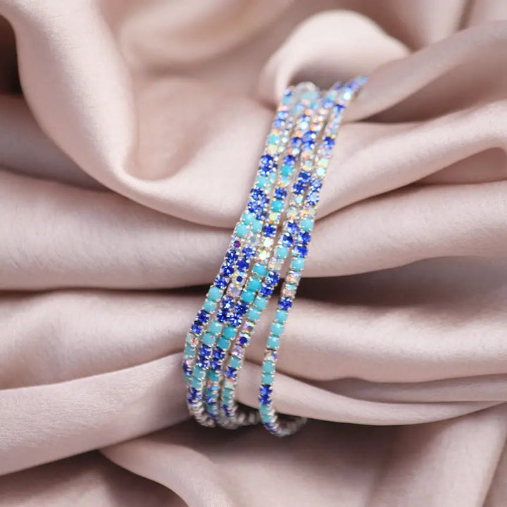 Bloom Bling Stretchable Bands (Set of 5) - Salty Accessories