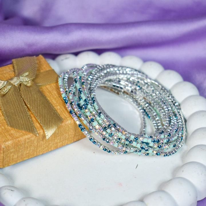 Luminous Beaded Stretchable Bands (Set of 5)