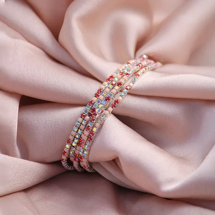 Rose Stretchable Bands (Set of 5) - Salty Accessories