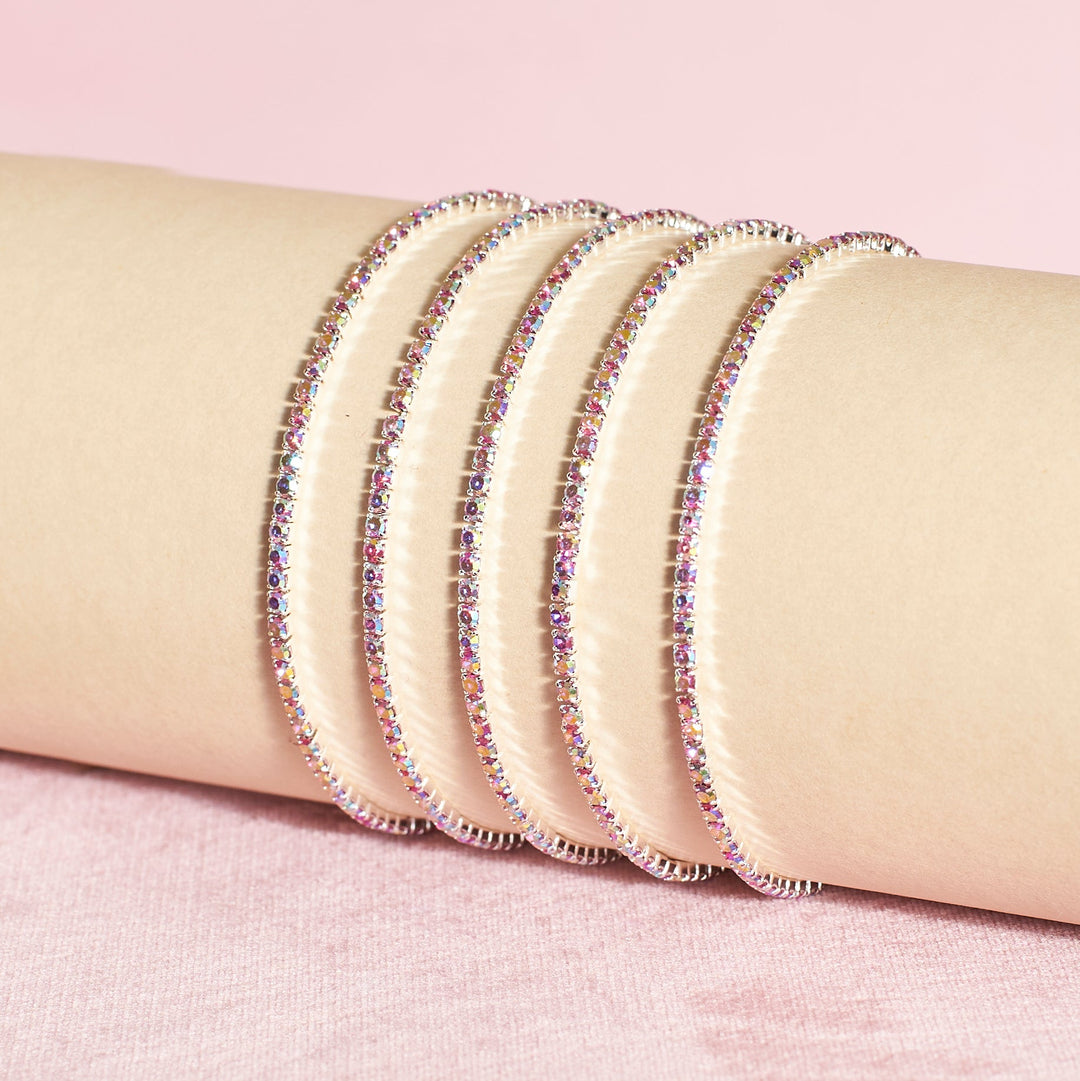 Shimmer Stretchable Bands (Set of 5)