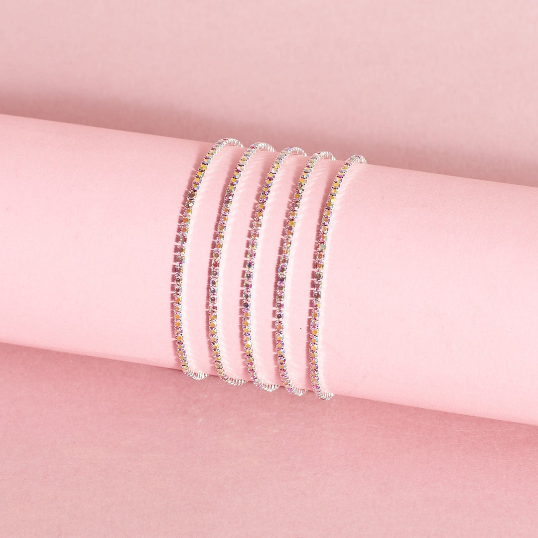 Shimmer Stretchable Bands (Set of 5)