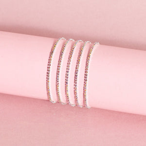 Shimmer Stretchable Bands (Set of 5)