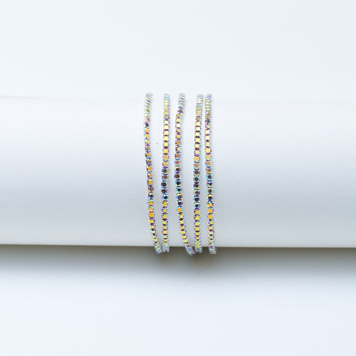 Shimmer Stretchable Bands (Set of 5)
