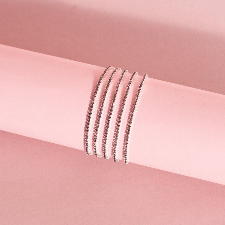 Spring Time Ruby Stretchable Bands (Set of 5) - Salty Accessories