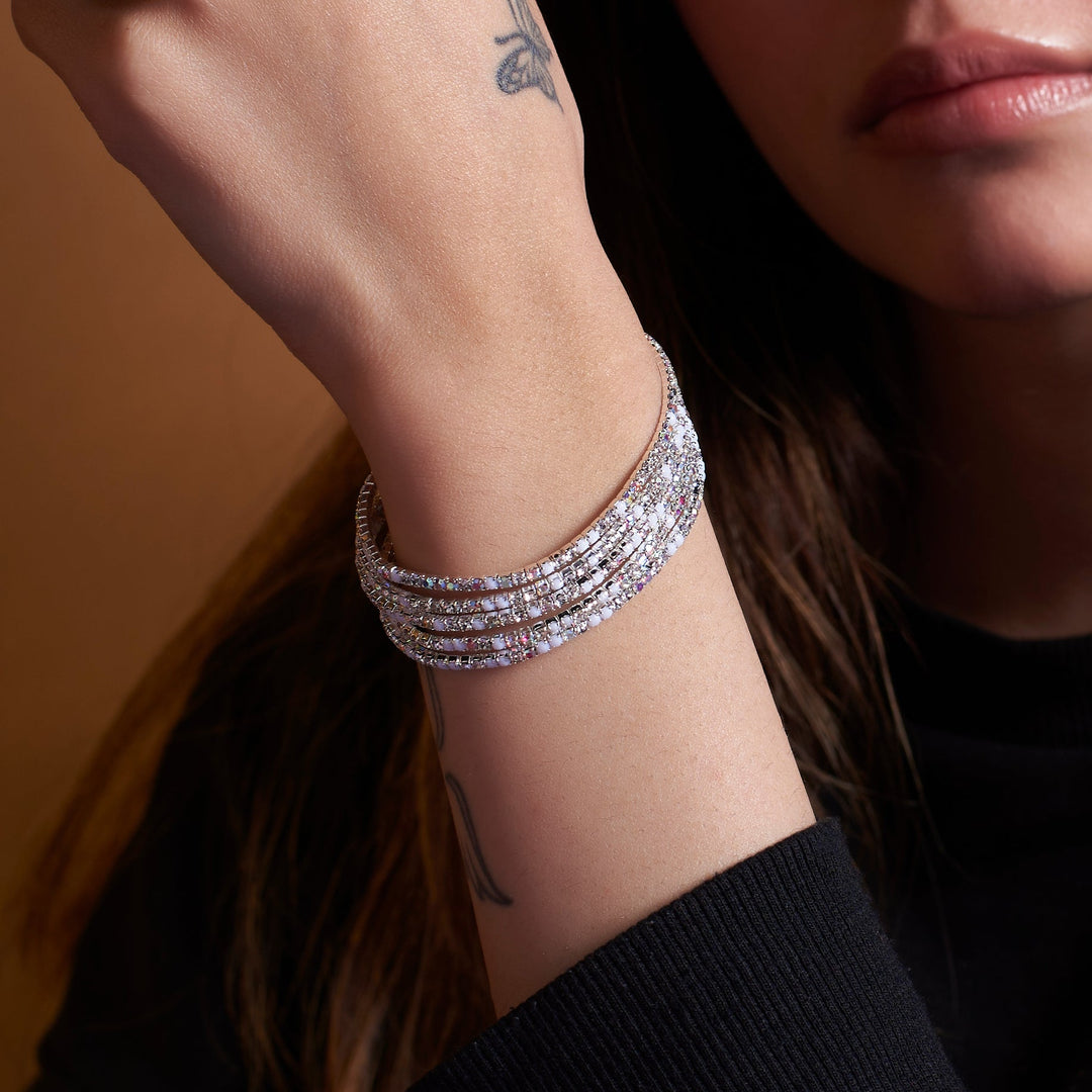 Champagne Stretchable Bands (Set of 5) - Salty Accessories