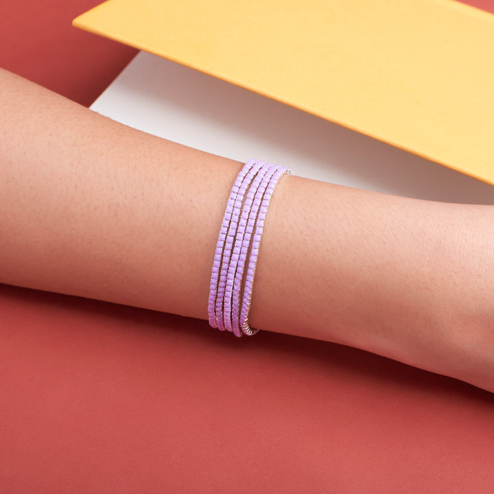 Orchid Stretchable Bands (Set of 5)