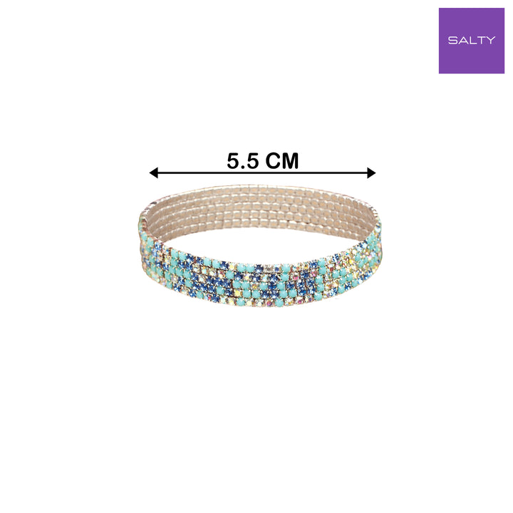 Cerulean Sky Stretchable Bands (Set of 5)