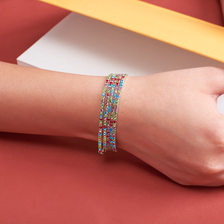 Multihue Marvel Stretchable Bands (Set of 5)