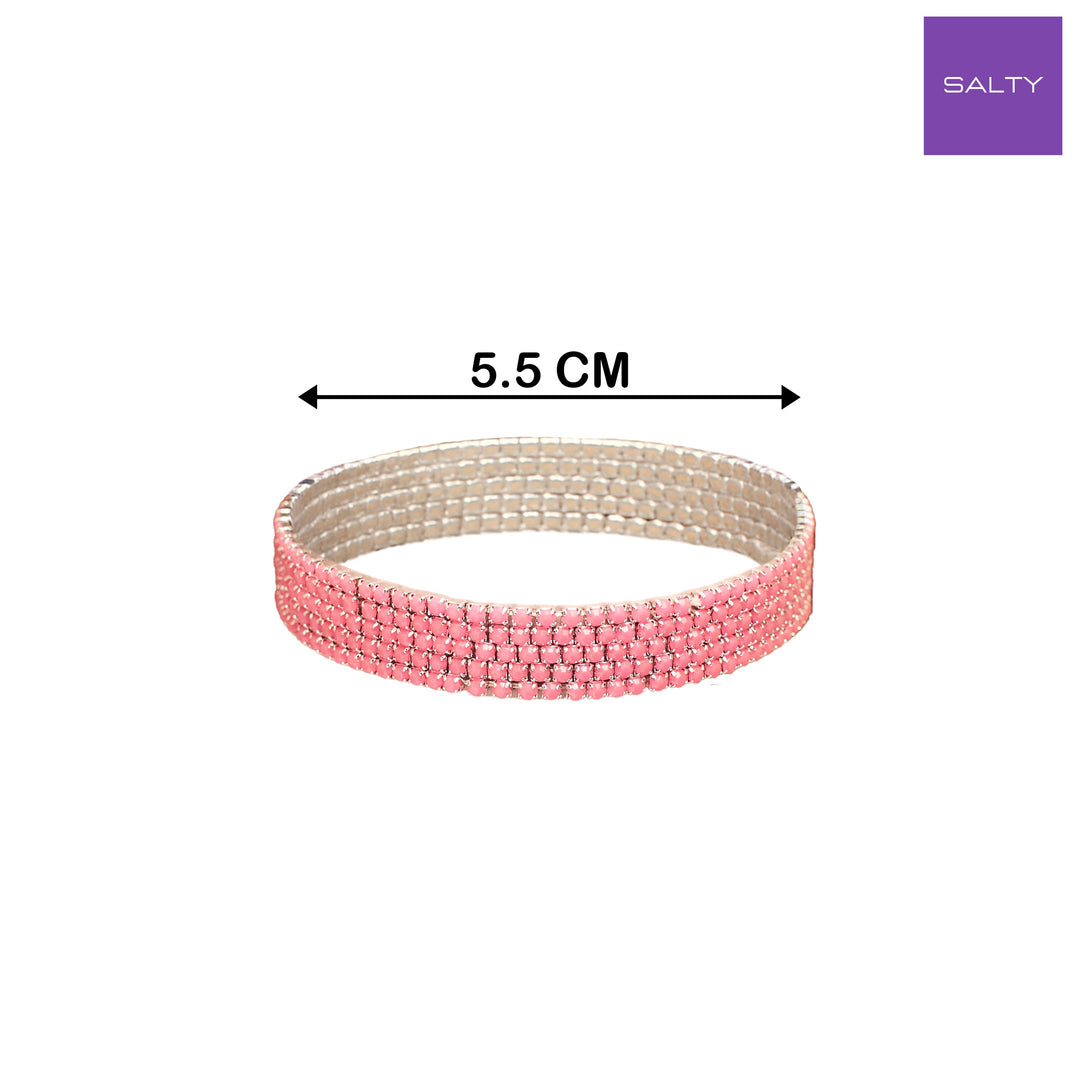 Strawberry Sorbet Stretchable Bands (Set of 5)