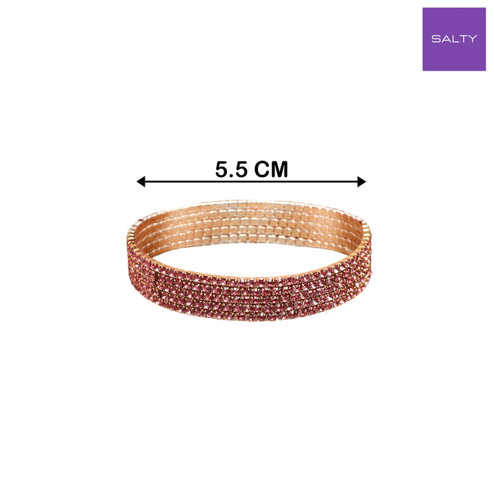 Maroon Majesty Stretchable Bands (Set of 5)
