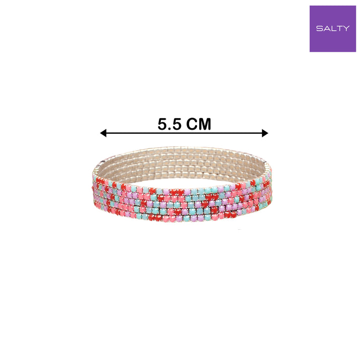Rosy Blueberry Stretchable Bands (Set of 5)