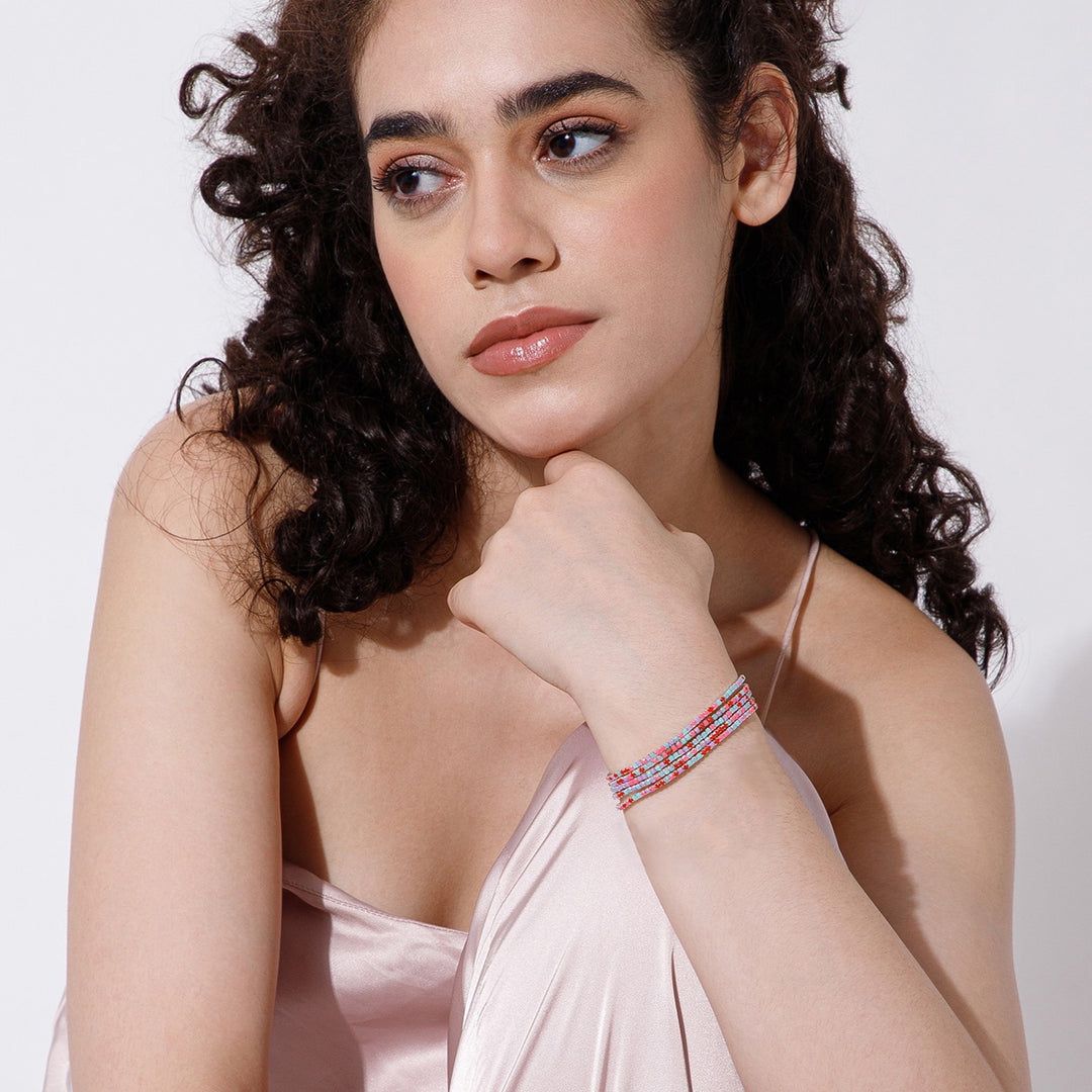 Rosy Blueberry Stretchable Bands (Set of 5)