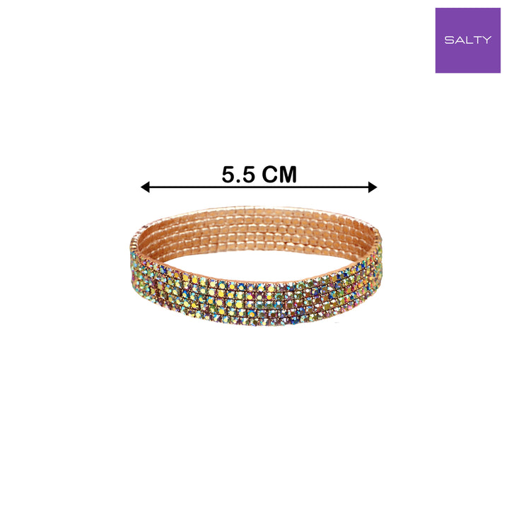 Dazzling Diamond Stretchable Bands (Set of 5)