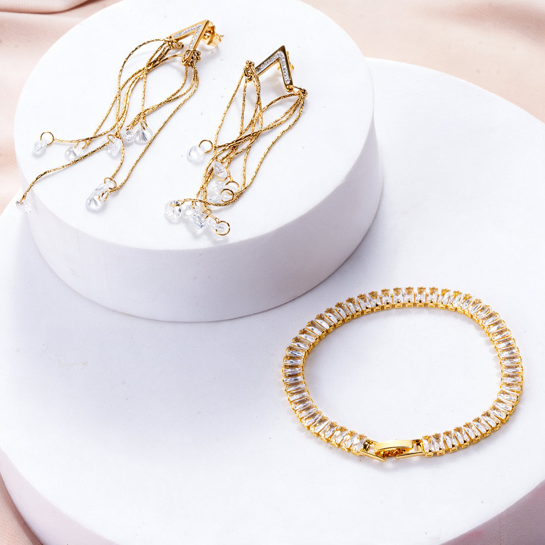 Afterglow Muse Bracelet And Earrings Set