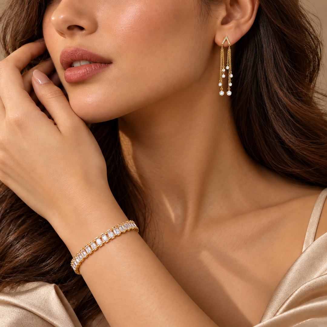 Afterglow Muse Bracelet And Earrings Set