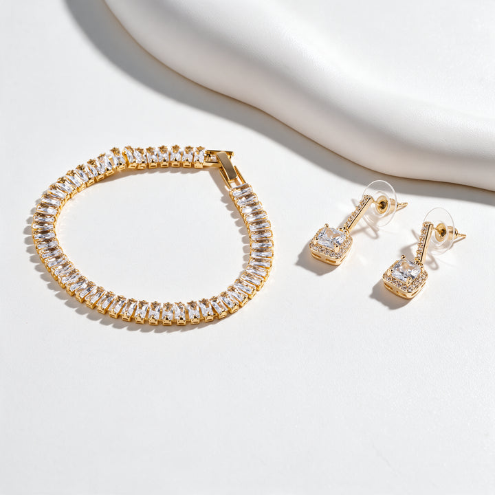 Aura Magic Bracelet And Earrings Set