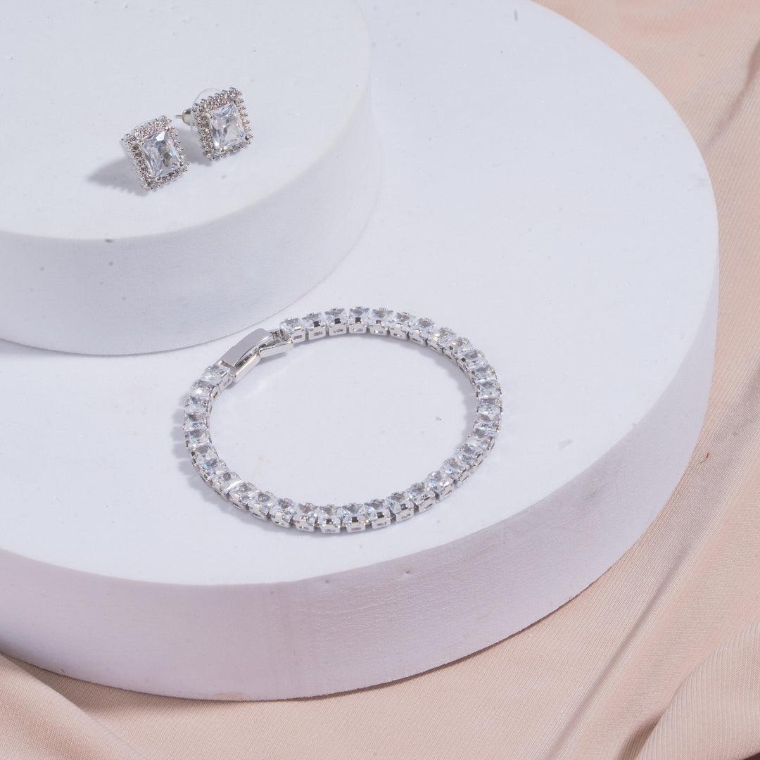 Vibe Drip Bracelet And Earrings Set
