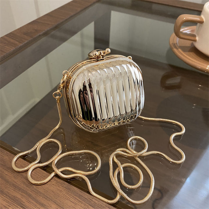 Golden Acrylic Mini Bag