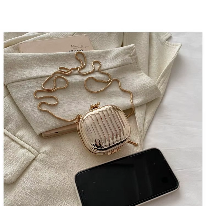 Golden Acrylic Mini Bag