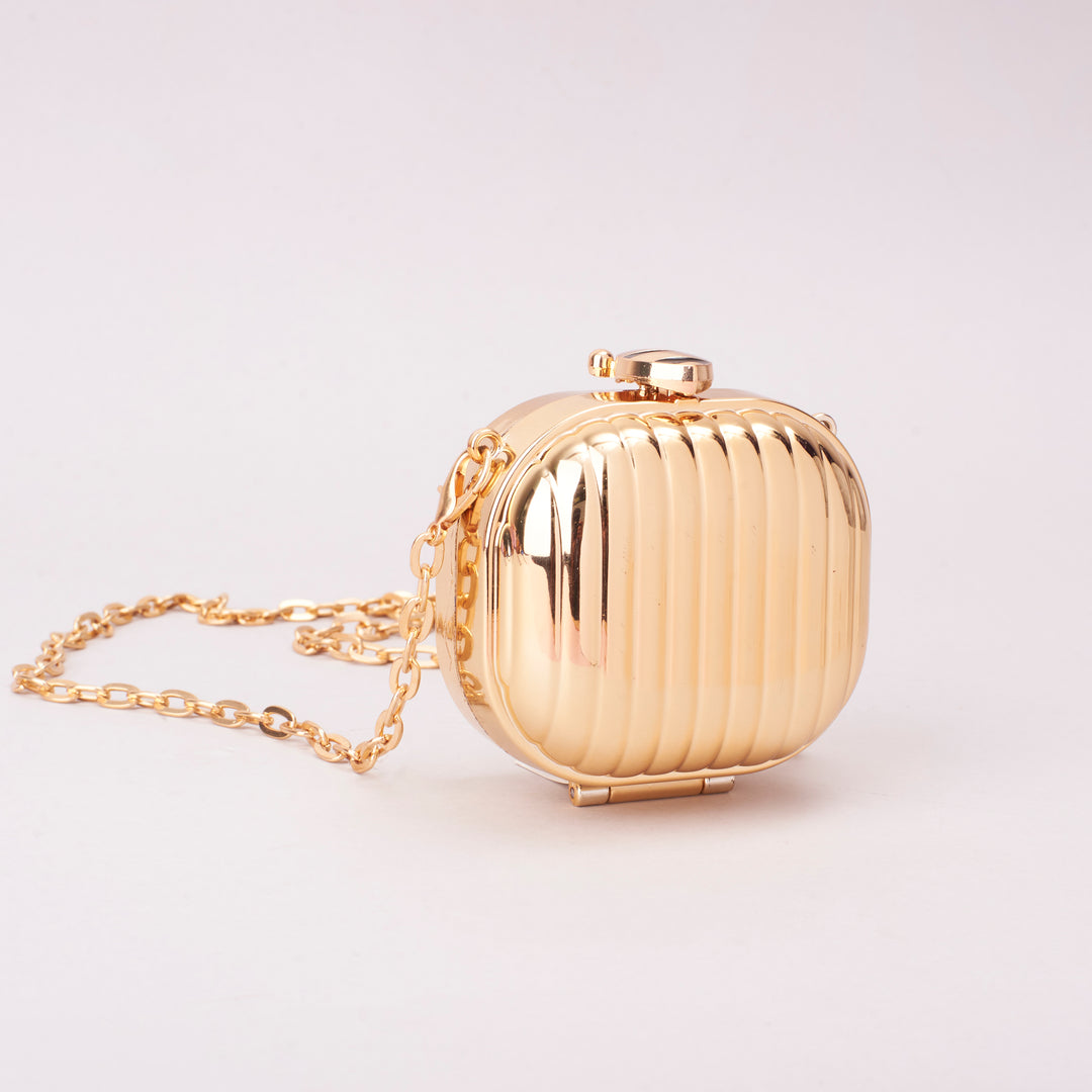 Golden Acrylic Mini Bag