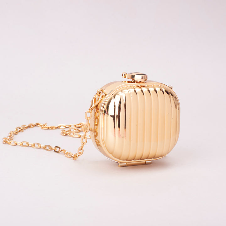 Golden Acrylic Mini Bag